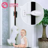 Child Proof Safety Door Restrictor Door Stopper for Cats & Dogs